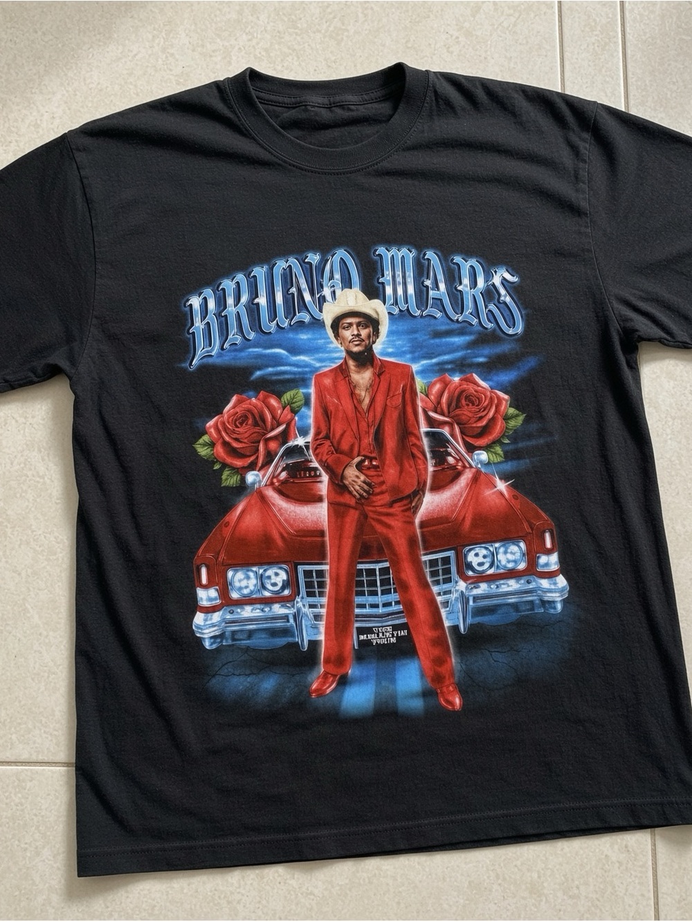 Bruno Mars The Romantic Tour 2026 Tampa Exclusive T-shirt